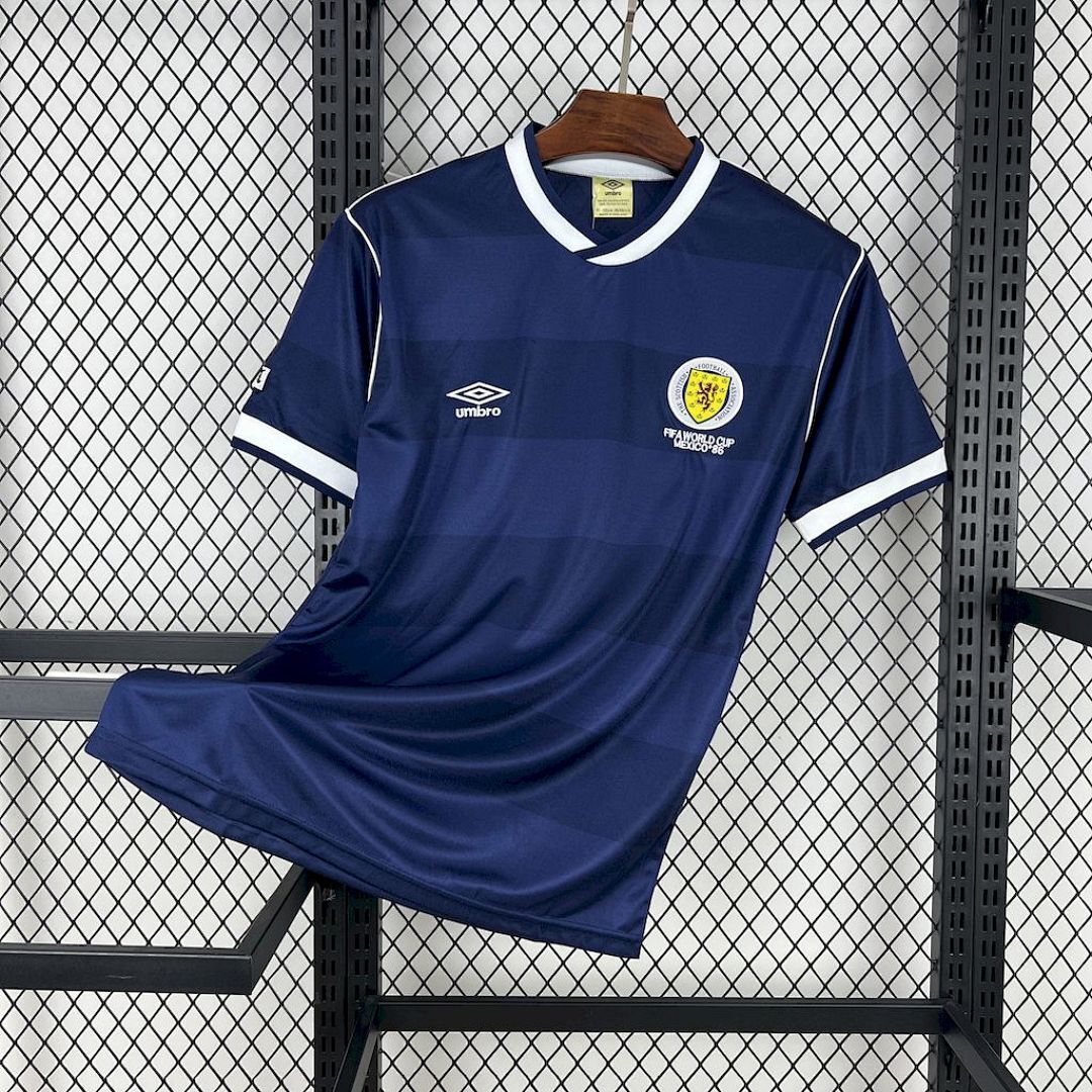 Camiseta Escocia 1987 1ª Equipación