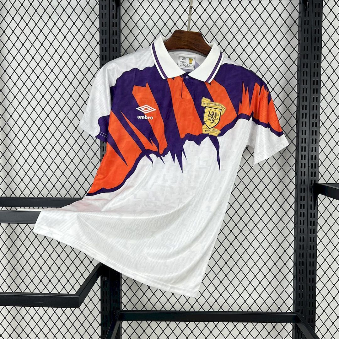 Camiseta Escocia 1991 2ª Equipación