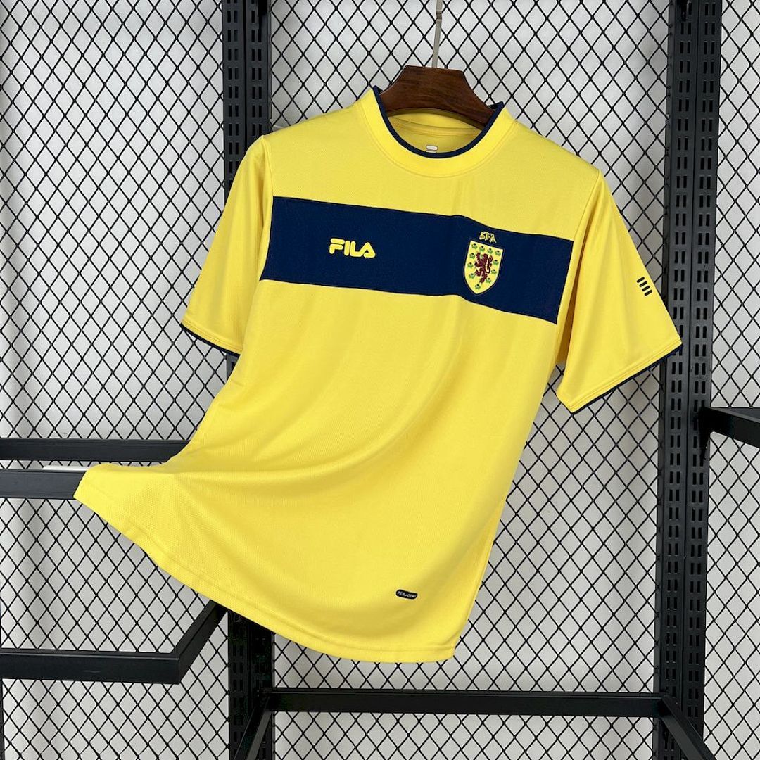 Camiseta Escocia 2002 2ª Equipación